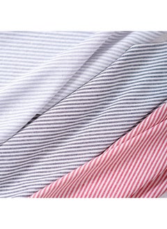 General Ins Nordic Style Striped Dining Cloth Food Photography Placement Photography Props Background Cloth Decoration Ornaments-Light Source Color:CB262 Red And White Striped Cloth  - Image 5