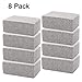HATOKU 8 Pack Grill Griddle Cleaning Brick Block Pumice Stones for Removing BBQ Grills, Racks, Flat Top Cookers, Pool - Image 2