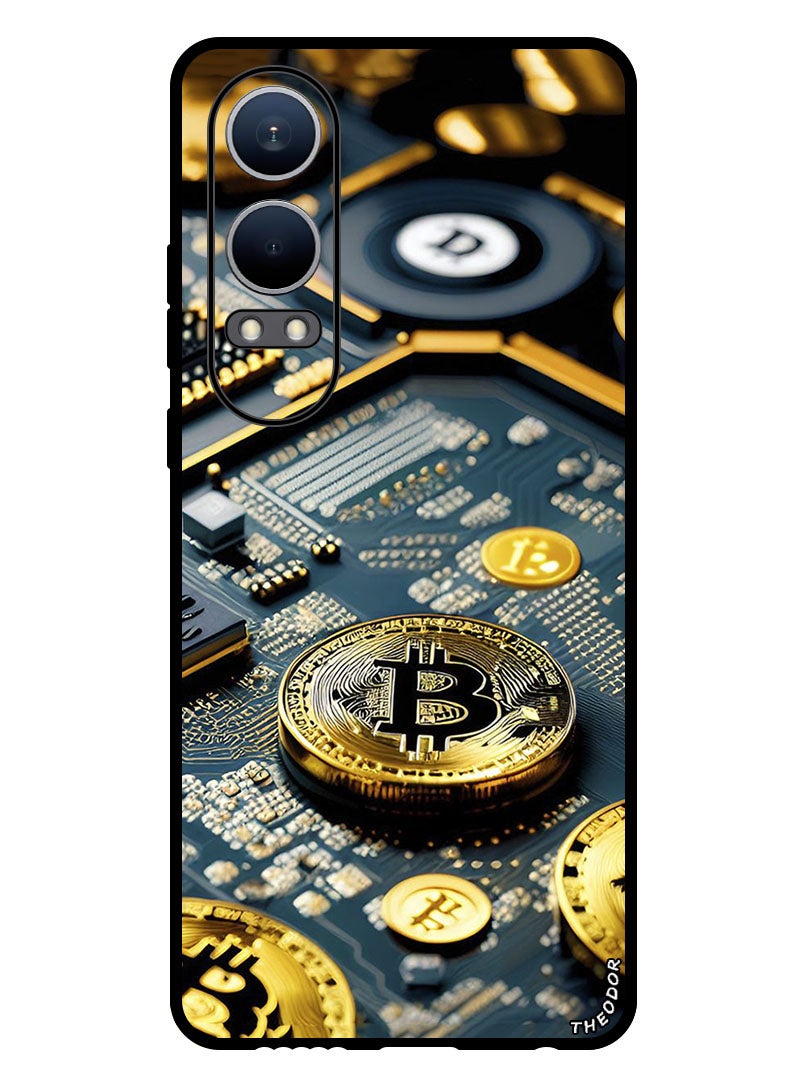 Theodor Protective Case Anti Scratch Shock Proof Bumper Cover For Oppo K12x (China) Bitcoin 1 - Image 1