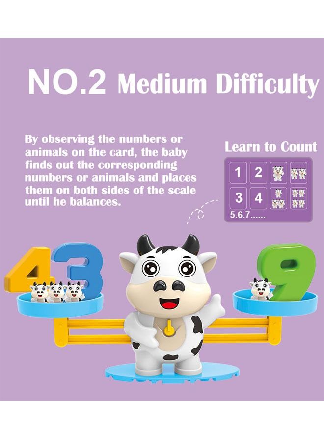 ZCM-HAPPY Number Balance Education Counting Learning Toys Children's Educational Enlightenment Early Education - Image 3