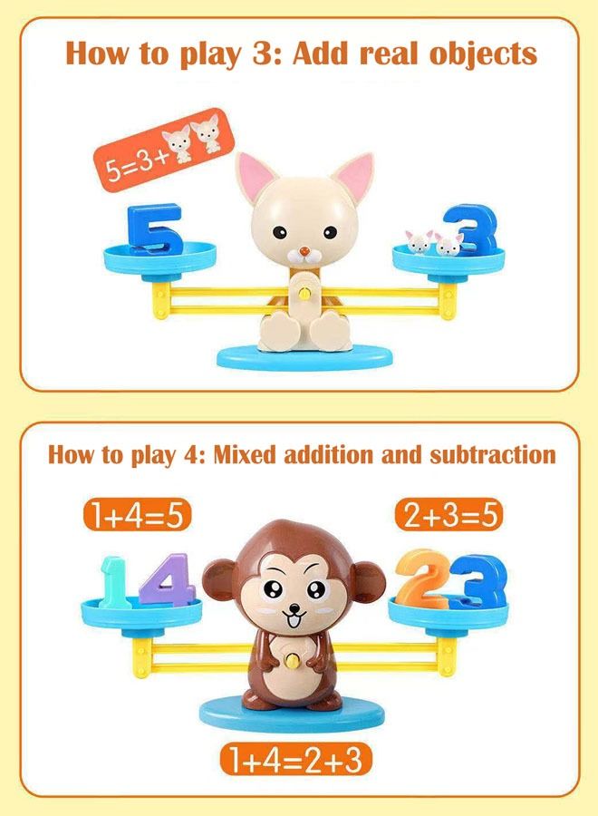 ZCM-HAPPY Number Balance Education Counting Learning Toys Children's Educational Enlightenment Early Education - Image 4