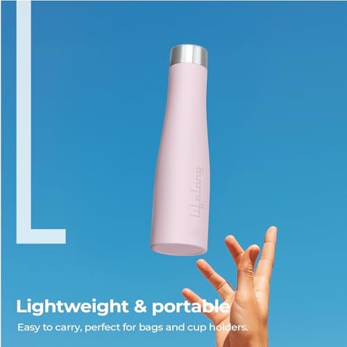 Lifelong Stainless Steel Water Bottle 900ml | Durable, Leak-Proof, Easy Grip, Rust Free, Easy-to-Clean, Odour-Free Bottle with Secure Cap for School, Travel, Gym & Work (LLBT03BP, Blush Pink) - Image 3