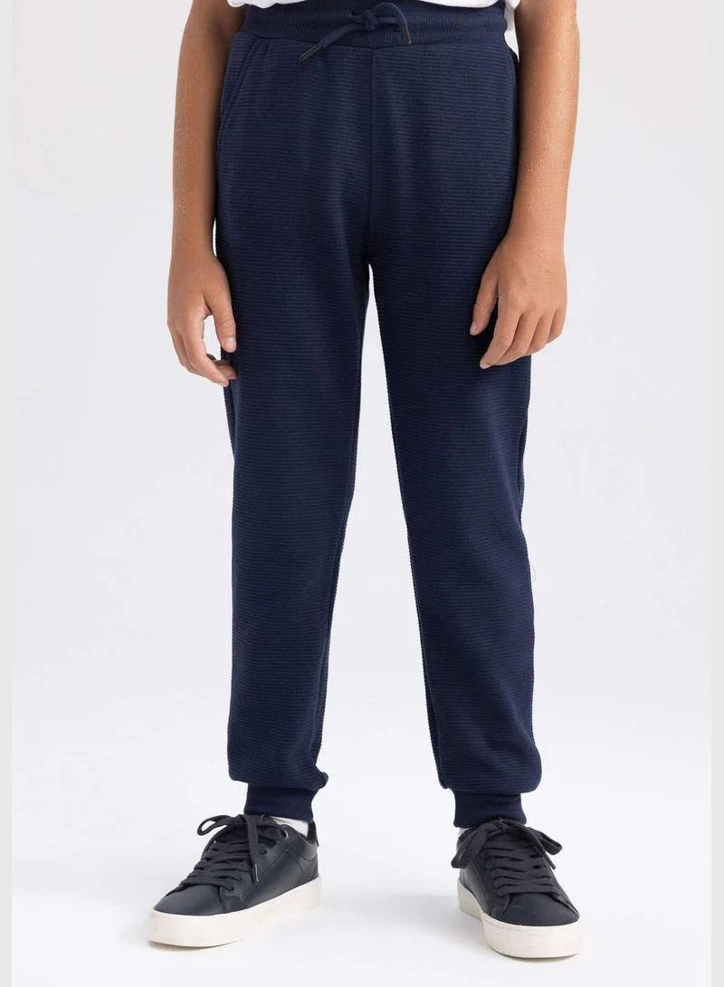 ديفاكتو Slim Fit Knitted Trousers