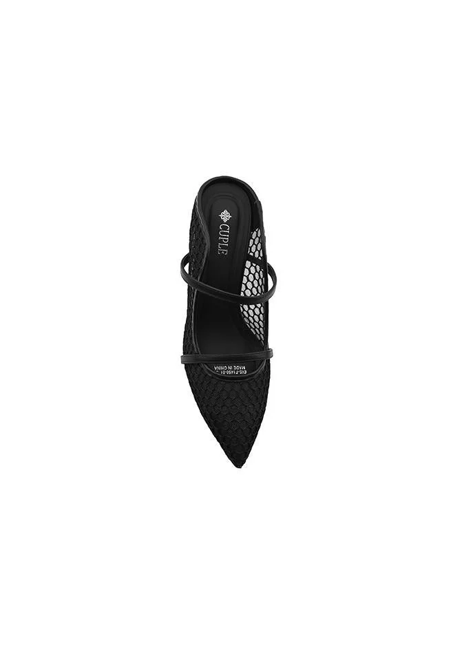 Cuple Black Heel Shoes – Classic & Versatile for Women | Best Price UAE