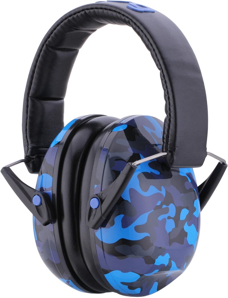 Snug Kids Ear Protection - Noise Cancelling Sound Proof Earmuffs/Headphones for Toddlers, Children & Adults (Blue Camo) - Image 1