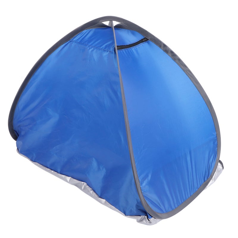 Portable Beach Headrest Tent: Polyester Steel Material - Easy 2 Second Install, Mosquito Prevention, Top Zipper Design for Beach Camping Hiking Outdoor Picnic Activities - Image 3