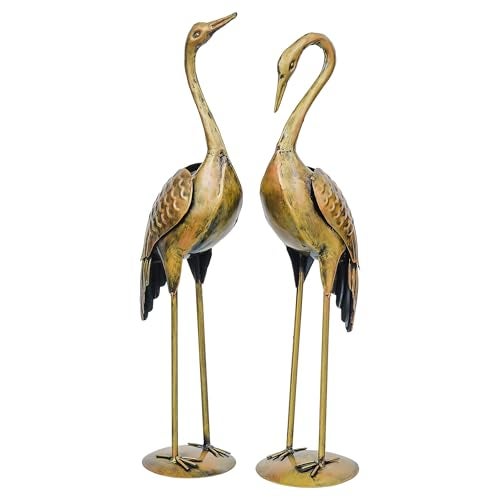 Webelkart Premium Big Love Birds for Home Decor,Sawan Duck Pair Showpiece for Living Room,Duck Decorative Figurine for Table Decor (23" Inches) Set of 2 - Image 5
