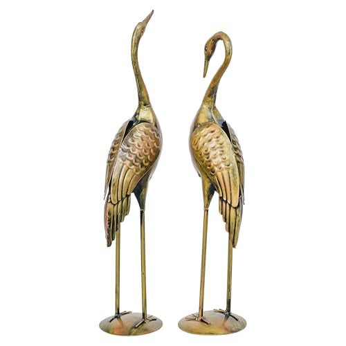 Webelkart Premium Big Love Birds for Home Decor,Sawan Duck Pair Showpiece for Living Room,Duck Decorative Figurine for Table Decor (23" Inches) Set of 2 - Image 4