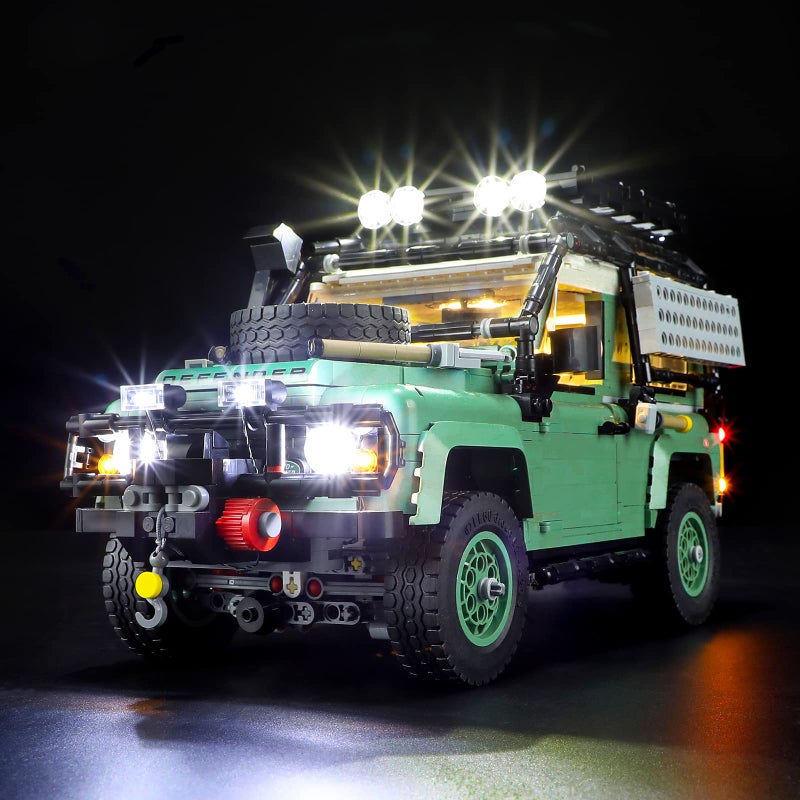 BRIKSMAX LED Lighting Kit for Lego Icons Land Rover Classic Defender 90 - Compatible with Lego 10317 Building Blocks Model - Not Include Lego Set - Image 1