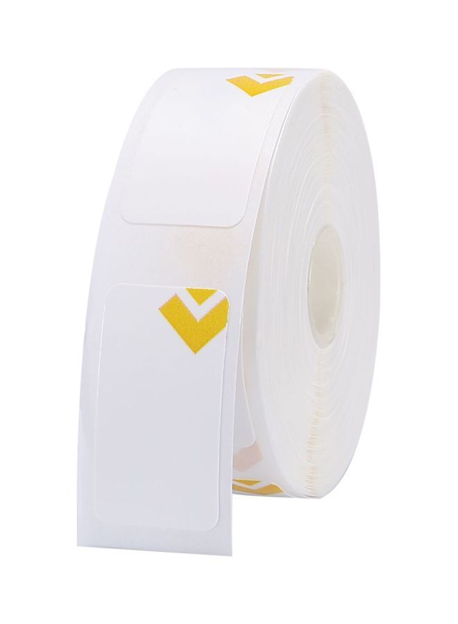 NIBEMINENT Thermal Printing Label Paper Roll White - Image 1