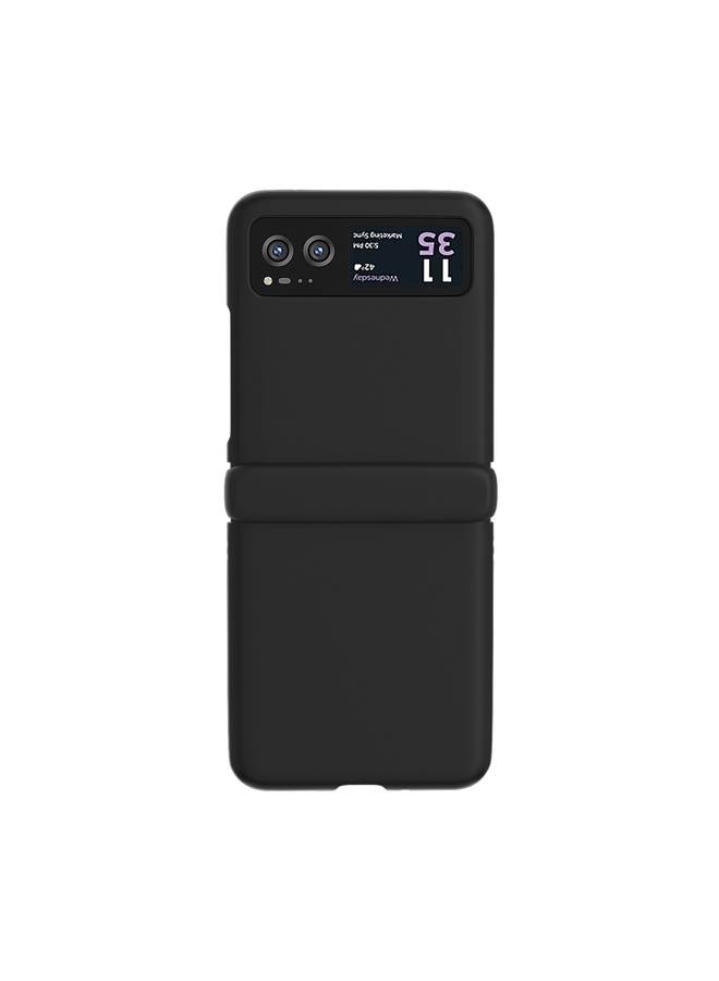 S-TOP Case For Motorola Razr 40 3 in 1 Skin Feel PC Phone Case with Hinge - Image 1