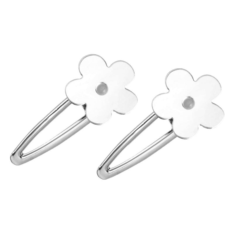 مشابك شعر على شكل منقارد البط المزهرة، حزمة من قطعتين، إكسسوارات تصفيف الشعر للنساء - Image 2