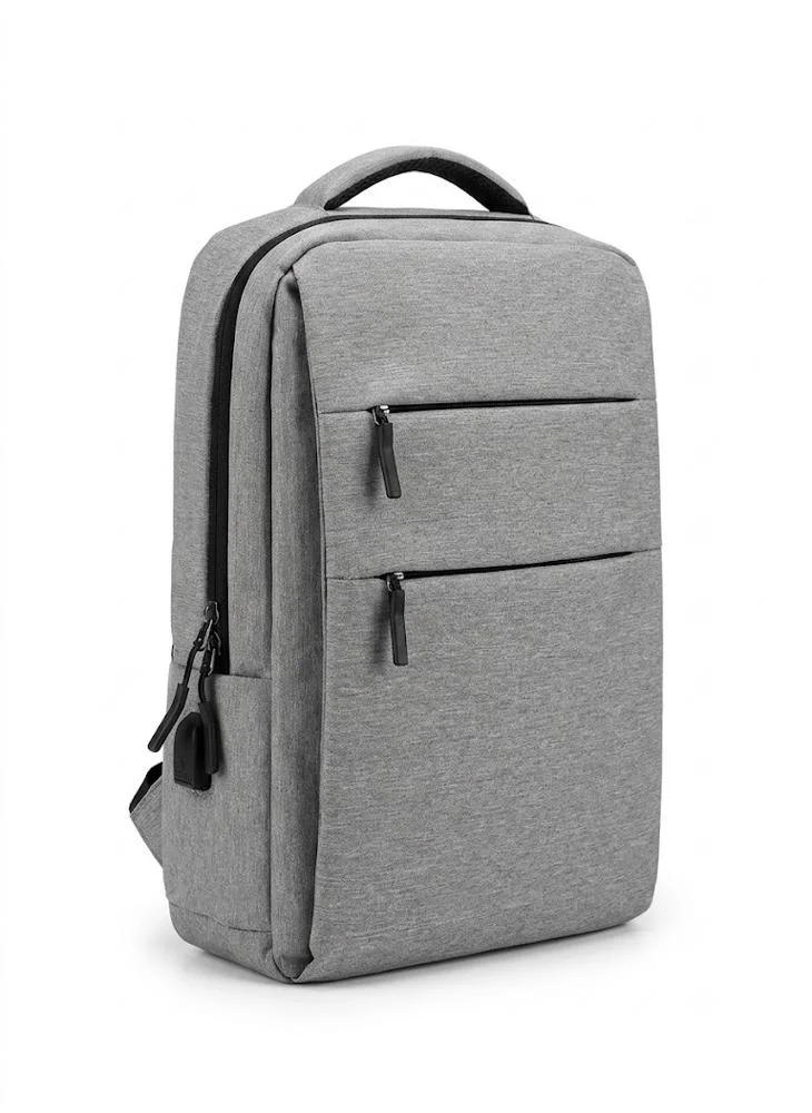 Viny Viny Men's Business Laptop Backpack – Travel Bag with USB Charging Port – Fits 13-inch Laptop – College, Office & Everyday – Dark Grey, Light Grey, Black, Blue