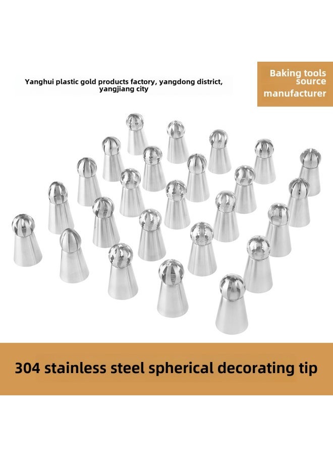 Generic Direct 304 Stainless Steel Piping Nozzle Torch Head Piping Nozzle Baking Tools-Color:18#  - Image 3