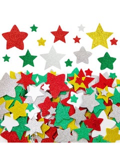 Christmas Foam Glitter Stickers Star Shapes Christmas Craft Sticker For Holiday Party Decoration 300 Pcs - pzsku/Z3C24B2CB0C0CE294A556Z/45/_/1732787311/bd6278cc-5cbb-4ead-90ec-0a7cafcb2f27