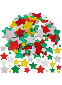 Christmas Foam Glitter Stickers Star Shapes Christmas Craft Sticker For Holiday Party Decoration 300 Pcs - pzsku/Z3C24B2CB0C0CE294A556Z/45/_/1732787313/8e8a204e-056c-41b0-89b6-dc995a72b106