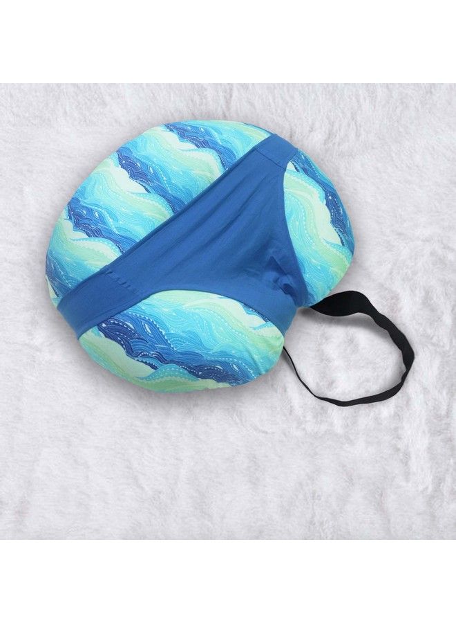 Kradyl Kroft 5In1 Baby Feeding Pillow With Detachable Cover (Patchwork Print) - Image 3