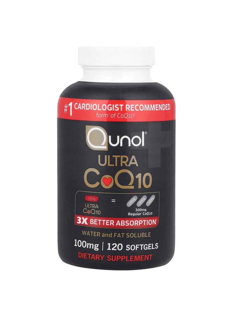 Ultra CoQ10, 100 mg, 120 Softgels