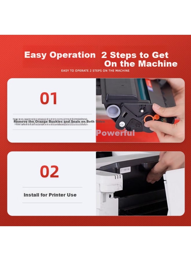 Huiwei Compatible Toner Cartridge For Hp M2500Dw Printer - Image 2