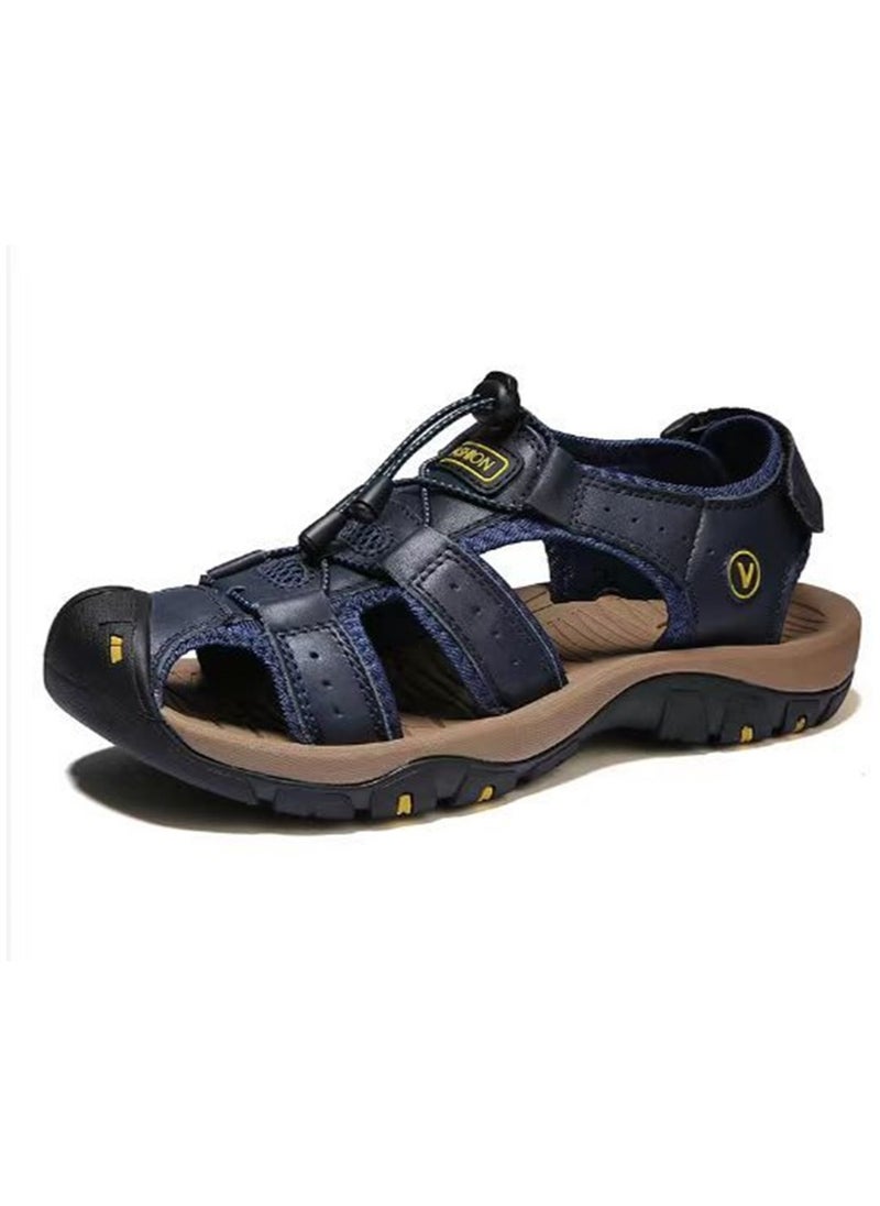 Loquat - New Men's Hollow Out Breathable Outdoor Headband Sandals - Image 1