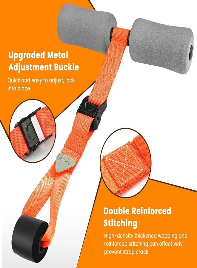 Balency Nordic Hamstring Curl Strap, Nordic Curl Strap for Hamstring Curls, Nordic Curl Attachment and Leg Exercise Assisted Strap for Strength Training, Nordic Curl Strap Home Workout Equipment - Image 3