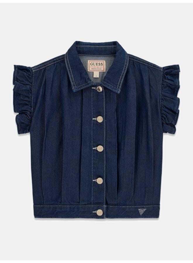 GUESS Youth Denim Jacket - Image 5