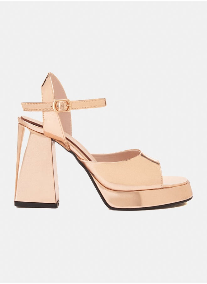TGS Flared Platform Heel  - Image 1