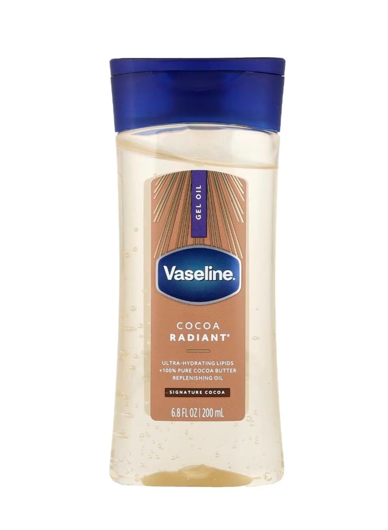 Vaseline Intensive Care Cocoa Radiant Vitalizing Body Oil 6.8 fl oz (200 ml) - Image 1