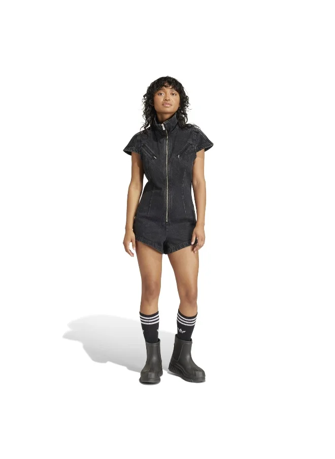 اديداس اوريجينالز adidas MONTREAL PLAYST Black Originals Women SKIRTS / DRESSES