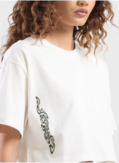 VANS Skate Blurb Ss Relaxed Crop Tee  - Image 3