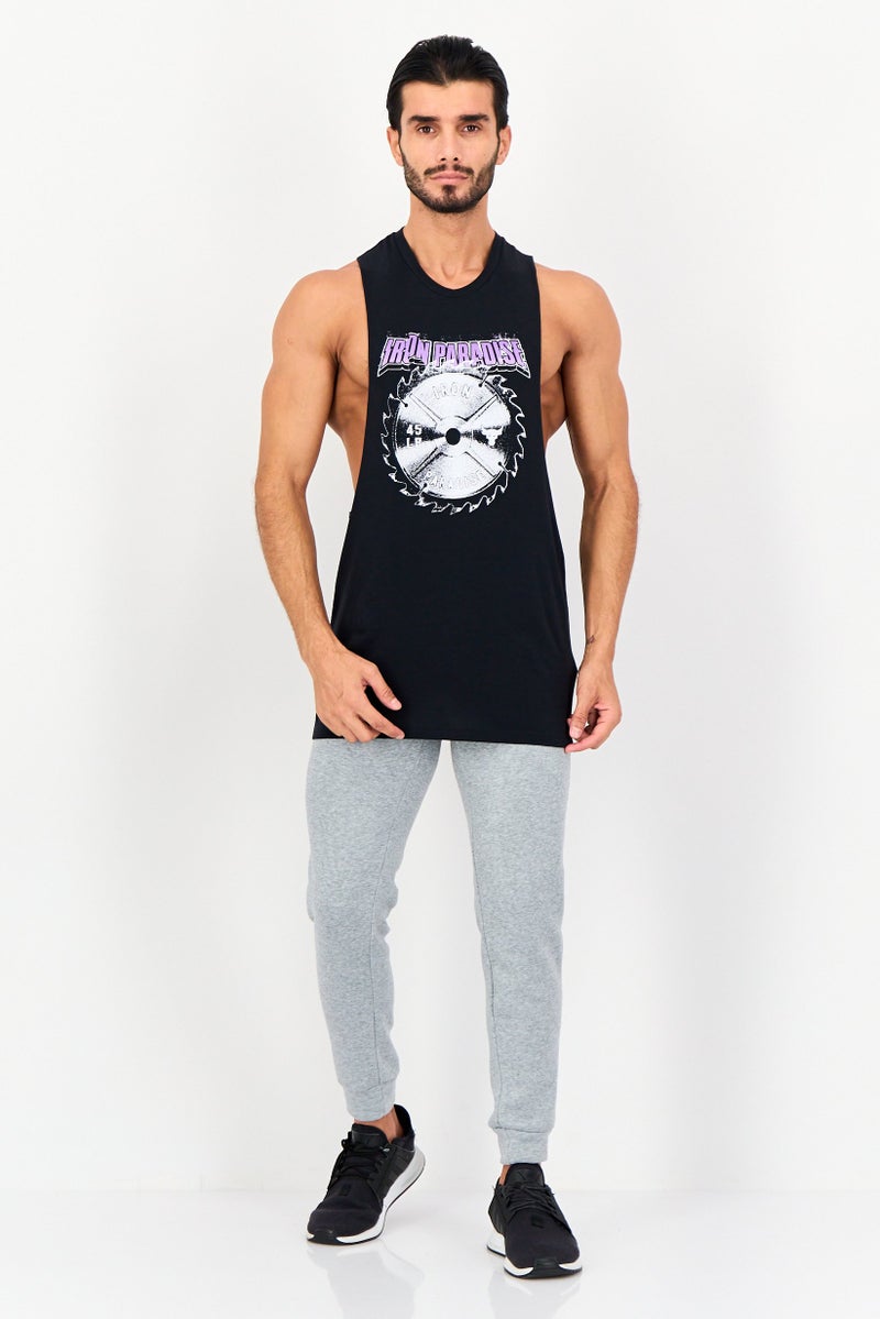 UNDER ARMOUR سترة تدريب بلا أكمام للرجال من أندر أرمور X مشروع روك، سوداء - Image 4