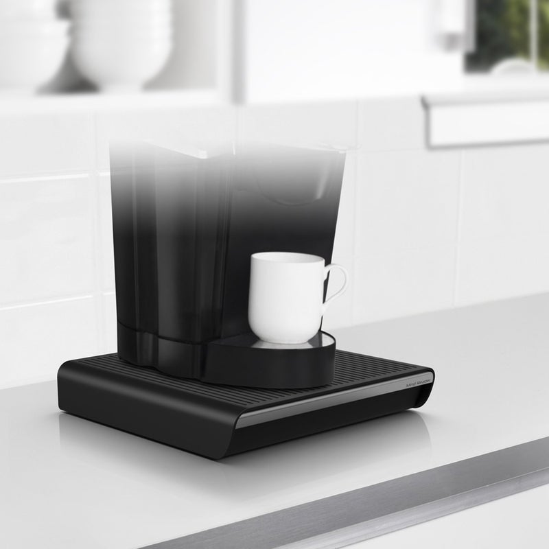 Mind Reader Single Serve Coffee Pod Drawer, 36 Pod Capacity, Countertop Organizer, 13.25"L x 12.75"W x 2.75"H, Black - Image 2