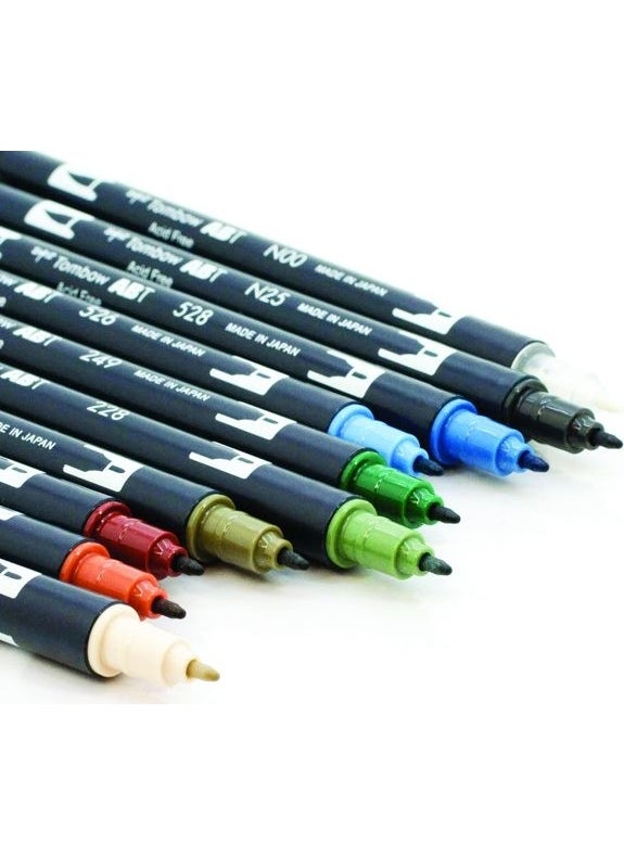 Dual Brush Pen Brush Pen Set 10 Colors Set Landscape - pzsku/Z3C257933D3C41EF5480EZ/45/_/1731017588/bb6c88a7-2fd1-4ec3-902b-d1278893ddfa