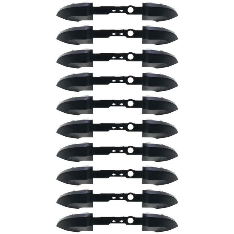 Xbox Bumper Buttons 10-Piece Controller Bumper Replacement Kit RB LB Buttons Lightweight Plastic - Restore Sticky Broken Bumpers Xbox Series Buttons For Xbox Series S X Controllers Black