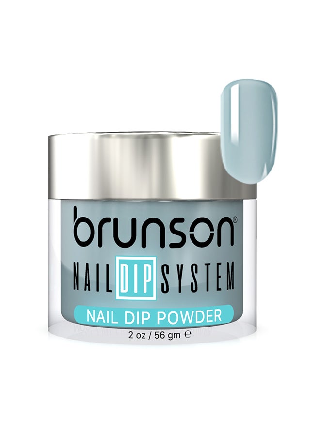 brunson Nail Dip Powder Dip And Buff System Color 56gm, French Nail Art Starter Manicure Salon DIY At Home Odor Free And Long Lasting No Needed Nail Lamp Curing BDK077
