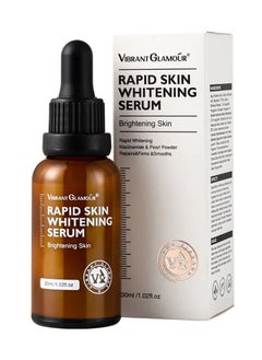 Rapid Skin Whitening Serum Brightening Skin Wrinkles Anti-Aging Fine Lines Brighten & Whiten Delicate and Smooth Skin for Women 30ml