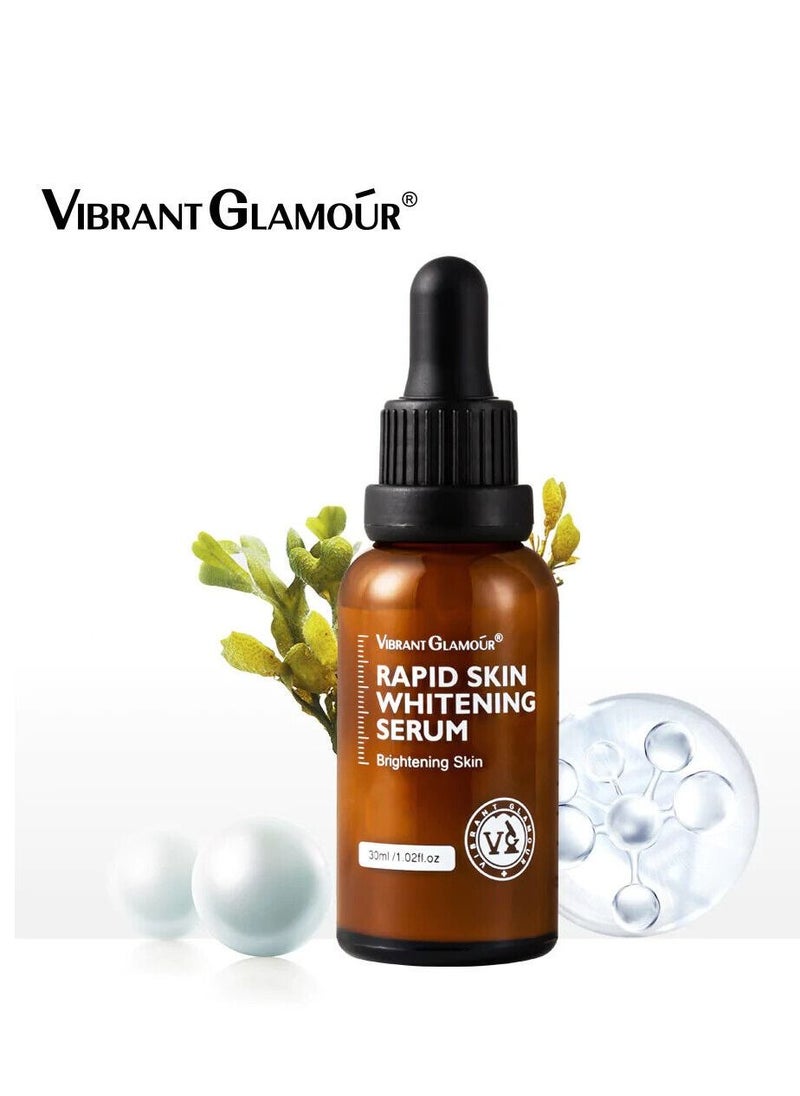 Vibrant Glamour - Rapid Skin Whitening Serum Brightening Skin Wrinkles Anti-Aging Fine Lines Brighten & Whiten Delicate and Smooth Skin for Women 30ml - Image 1