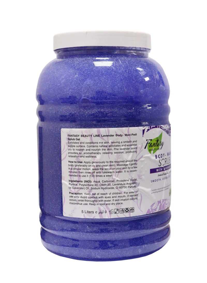Fantasy BEAUTY LINE Foot and Body Scrub - Lavender  5kg - Image 2