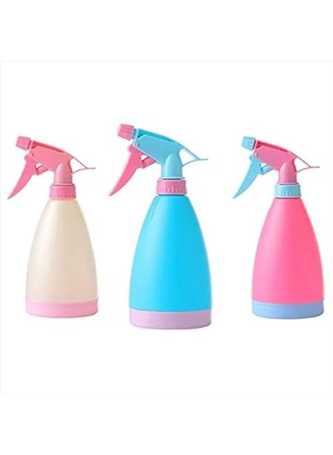 زجاجة بخاخ ماء بلاستيكية كبيرة سعة 500 مل – بخاخ متعدد الاستخدامات للرش والتنظيف والعناية بالنباتات-قد يختلف اللون - Image 1