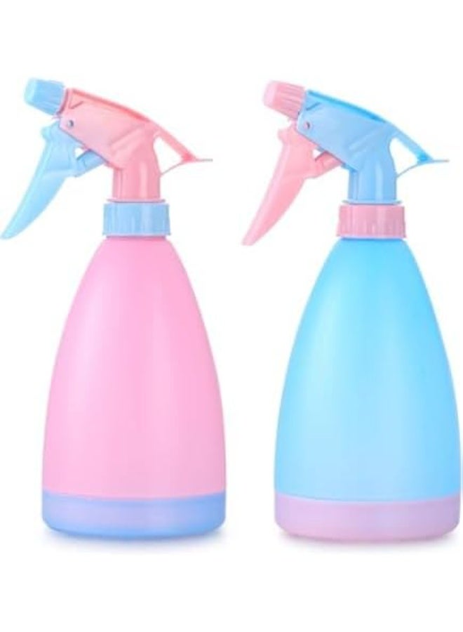 زجاجة بخاخ ماء بلاستيكية كبيرة سعة 500 مل – بخاخ متعدد الاستخدامات للرش والتنظيف والعناية بالنباتات-قد يختلف اللون - Image 3