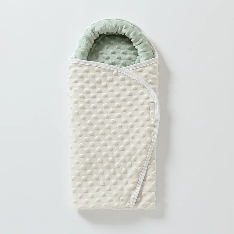 Y&D Newborn Swaddle Blanket Sleeping Bag - Soft Warm Winter Pure Cotton Swaddlers for Infants & Babies - Image 1