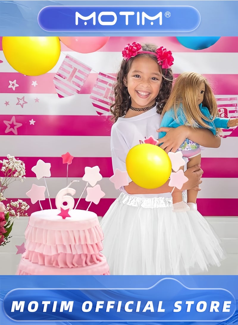 Motim Girl Tutu Skirt for Little Girls Fluffy Ballet Dress Up for Toddler Kids Children  - Image 5