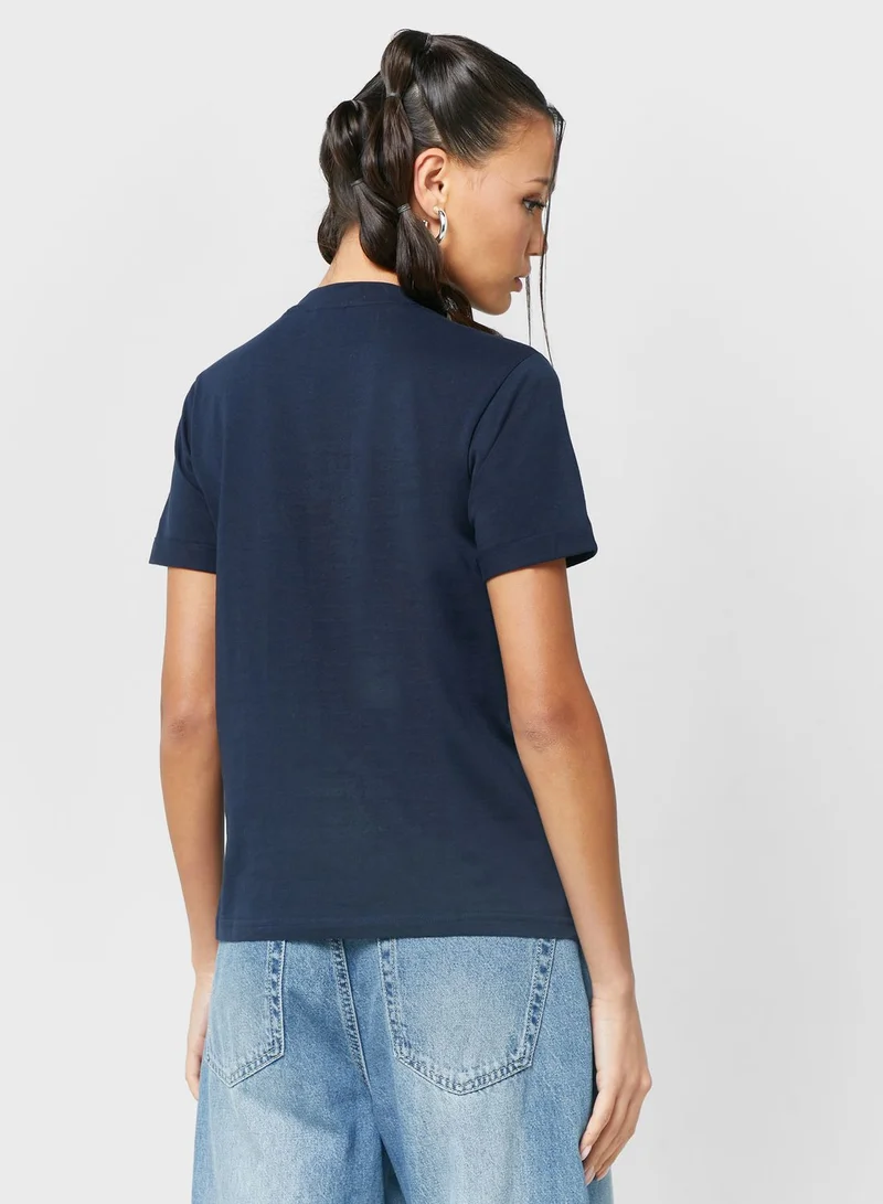 Ginger Regular Tshirt Eiht Roll Up Cuff ( Tacked)