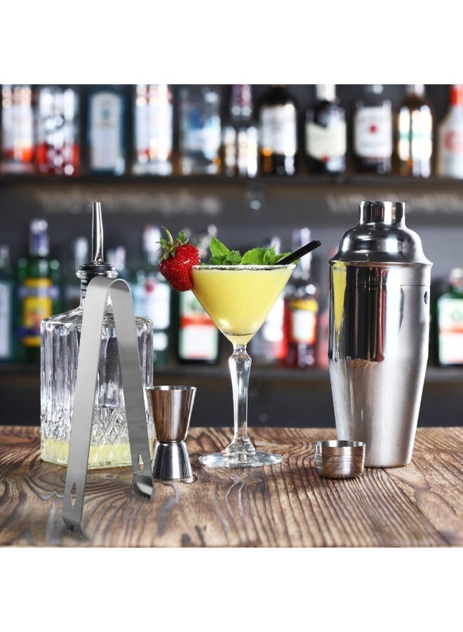 Brand Shaker Cocktail Bar Tool Set – 18-Piece Complete Mixology Kit with Elegant Display Stand, Stirring Spoon, Mixing Bowl, Pourers & Strainer - Image 2