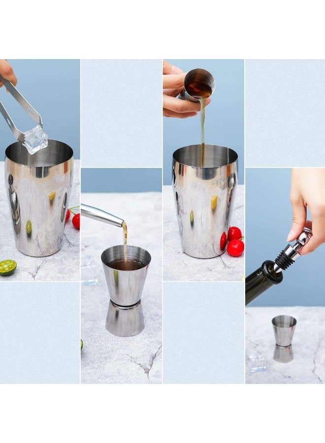 Brand Shaker Cocktail Bar Tool Set – 18-Piece Complete Mixology Kit with Elegant Display Stand, Stirring Spoon, Mixing Bowl, Pourers & Strainer - Image 5
