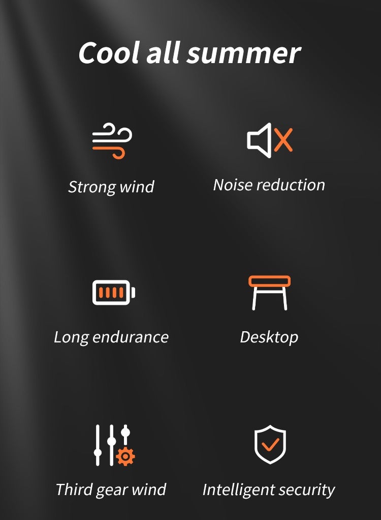 إيفرين مروحة يدوية رش مزدوجة الفتحة، ترطيب وتزويد بالماء على المكتب، مروحة صغيرة (أبيض) - Image 3