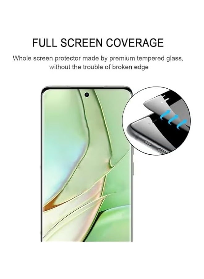 JAJEEK Tempered Glass Screen Protector Compatible for Motorola Edge 40 – Curved Edge Full Screen Tempered Glass Film, Ultimate Protection, Scratch-Resistant, Case-Friendly - Image 2