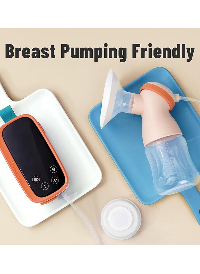 Breast Milk Storage Bottles, 180ML Breastmilk Storage Containers for Fridge, Wide Neck Breast Milk Freezer Storage Organizer (Pack of 6) - Image 4