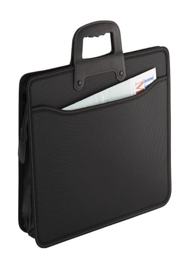 DMDENT Expandable File Folder with Handle, Portable Document Organizer Case, Waterproof Accordion File Briefcase for Office School Business - Image 5