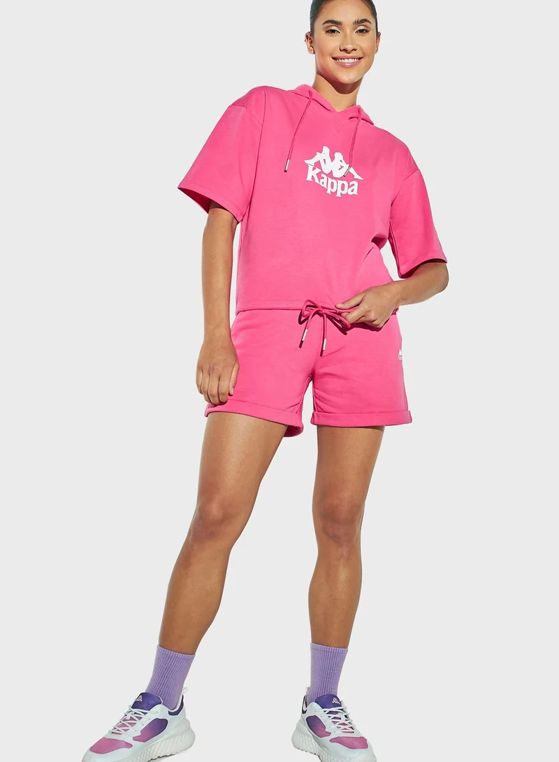 Kappa Logo Embroidered Shorts